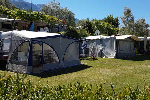Camping Campagnola a Malcesine sul lago di Garda