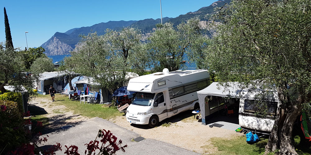 Campingplatz Campagnola - Malcesine am Gardasee
